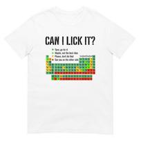 Can I Lick It T-Shirt: Funny Unisex Soft Cotton Tee for Animal Lovers S