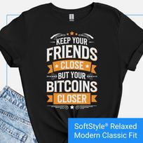 Crypto T-Shirt, Funny Bitcoin Shirt, Bitcoin Humor Crypto Enthusiasts Tee, Crypto Fan T-shirt, Cool Crypto Shirt, Witty Warning 4XL