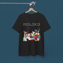 Moloko Band T shirt - Electronic Triphop Music - Bjork Portishead Belly T shirt M
