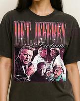 Det Jeffrey Fri Shirt, 90s Vintage Retro Bootleg Jeffrey Fri T-Shirt, TV Detective Graphic Tee, Crime Drama Fan Shirt S