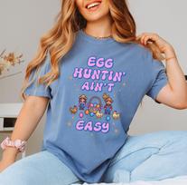 Stardew Valley Egg Hunt Ain't Easy T-Shirt T-shirt Pixel Art Cozy Game Gift for Gamers Funny Gaming Tee Farm Life 4XL