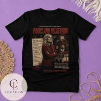 Parks and Recreation Leslie Knope To-Do List Shirt, Funny TV Show Fan Tee XL