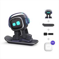 AI EMO Išmanusis Kompanionas Robotas Žaislas Su Balso Atpažinimu Emociniam Bendravimui Elektroninis Augintinis Vaikams Ir Suaugusiems rožinė