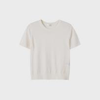 Top Ten Women'S) Premium Fine Merino Short Sleeve Sweater_Msf2Er2802 Iv/90
