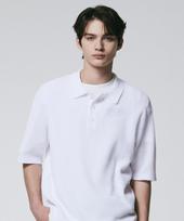 Bunker Buster Short Sleeve Collared Knit Off White (Mp2Su207-001) Off White/105