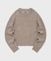 Palet Grunge Sheer Knit Beige Beige/M
