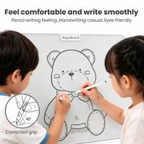 Microcapsule Ink Free Magnetic Whiteboard 15 Inch Size Dustless Reusable Drawing Pad Certified by CE ROHS EN71 CPC 15 inches 308 * 233 * 4mm