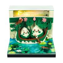 Magic Doctor 3D Memo Pad Calendar Owl Animal Note Pad Desk Decoration Luxury Stationery for School Custom Birthday Gift for Kids (as the picture,M)