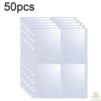 25pcs Page(4 Grids) Photo Card A5-Binder Kpop Photo Albums Idol Cards Loose-leaf Collect Book Binder Binder Photocard Holder placement page