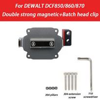 DCF850/860/870 Expansion Bracket for DEWALT Portable Electric Tool Modification Kit Magnetic Refit Kit Batch Clip Storage Shelf DCF850 860 870