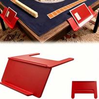PLA Table Card Holder Large Capacity Sturdy Clip-On Design Eco-Friendly Non-Toxic for Family Party School Activity Display one size raudona