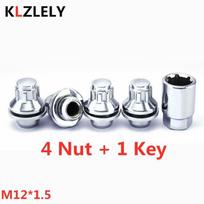 1 SET M12*1.5 Anti-Theft Standard Wheel Lug Nuts For TOYOTA AURIS  ALTEZZA GITA   CORONA PREMIO  90942-01083  90942-01033 M12x1.5