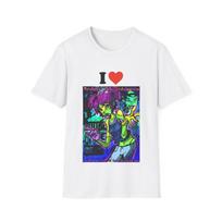 I Love Mindless Self Indulgence Frankenstein Girls T-shirt L