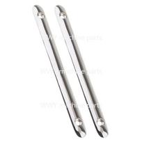 2pc 316 Stainless Steel 150mm Rub Strake Polished Yacht/ RV /Bath sidabras