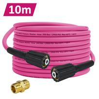 Bear Force Super Lankstus Aukšto Slėgio Plovimo Žarna 200Bar Atspari Lūžiams Power Washer Žarna 1/4” Automobilių Plovimo Prailginimo Žarna M22 Jungtis 10m
