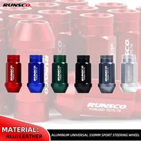 M12xP1.25/1.5mm Taper Seat Wheel Nut Lug Nuts 7075-t6 Aluminum Wheel Nuts Hex 19mm Car Modification M12x1.5 juoda