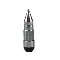 RASTP-Hot Selling M12X1.25/1.5 Aluminum Universal Racing Car Wheels Rims Lug Nuts with Anti-Theft Spiked Lug Nuts RS-LN043 M12x1.25 pilka spalva