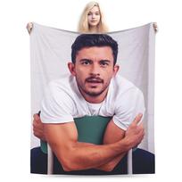 Jonathan Bailey Sexiest Man Alive Wicked Plush Blanket Children Flannel Bedding Throws For Couch Chair Sofa Bed Soft Bedspread Size: 75*100cm, Weight: 230 GSM