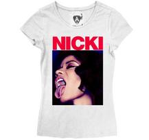 Amplified Tshirt Women Tshirt Nicki Minaj Temptation White New S