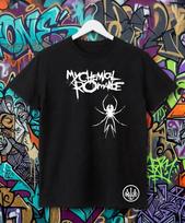 My Chemical Rounisexce Tshirt 2026 Uk Tour Spider Logo Tee Unisex Danger Days Mcr S