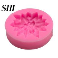 Cookie Mold Fondant Heat-Resistant Easy Demoulding Non-stick Christmas Cake Holly Leaf for Shop Silicone rožinė