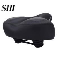Bicycle Seat Hollow Wear-resistant Widened Thickened High Elasticity Damping Foaming Sponge Strength Bike Cushion for Riding Saddle A juoda