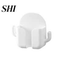 Lightweight Remote Control Holder Wall Mounted Self-adhesive ABS Drill Free Household Supply Easy to Install Mobile Phone Charging for Home balta
