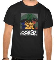 Gorillaz Rock Music Black Kids Tshirt 1002 Kidshandmade S