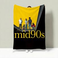 Filmas M-90-ųjų vidurio Metai Lengvas 240g Flanelinis pledas Švelnus odai Vasaros vėsinimui 75X95CM
