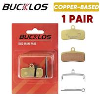 BUCKLOS Copper-Based Bike Brake Pad for SHIMANO D02S N04C Durable Wear-resistant MTB Bicycle Disk Brake Pads Cycling Accessories