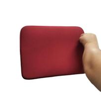 Ventilate Laptop Briefcase Waterproof Laptop Carrying Case Simple Tablet Laptop Case  Unisex wine red-6 inch