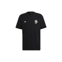 Adidas Messi-Themed Solid Color Round Neck T-Shirt With Letter And Number Back Print Men Tops Black HA0936 XXL