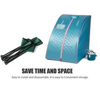 1000W 2L SPA Loss Weight Calories Burned Sauna Portable Tent Infrared Room Shower Cabin Bathhouse Sauna Bag Steam Shower Generator