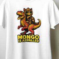 Mongo Is Appalled Cat Bird T-Shirt, Funny Cat Shirt, Weird Animal Graphic Tee, Retro Humor Tee, Cool Cat Sunglasses Shirt, Meme Style Gift4 S