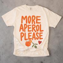 More Aperol Please Shirt, Aperol Spritz Tee, Unisex Comfort Colors, Cocktail Shirt, Italian Shirt, Summer Shirt, Drinking Shirt, Trendy Tee 2XL