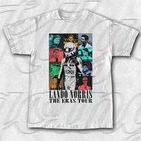 Lando Norris F1 marškinėliai: The Eras Tour Vintažiniai Unisex Marškinėliai FD XL gray