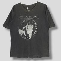 Rare vintage 70s Patti smith group radio ethiopia T-Shirt collectible New york city punk concert tour vintage band tee black Medium 2XL