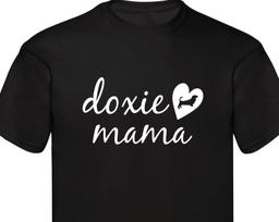 Doxie Mama Funny T-Shirt Dog Lover Shirt, Gift For Her Dog Mama Cute Doxie GifT-Shirt Family Presents Birthday Gift Unisex Xmas Tee Tops L