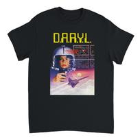 80s Cult Movie T-Shirt, D.A.R.Y.L. Robot Design (Unisex S-XXL) XL