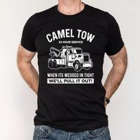 Camel Tow Shirt, Funny Tow Truck Driver Tee, Adult Humor Mechanic Shirt, Roadside Service Gift, Comfort Colors T Shirt S