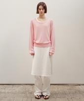 Annies Scoop U-Neck Knit (Pink) Pink