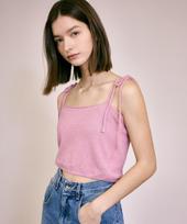 Povere Madel Sleeveless Knit_Pink Pink/Os