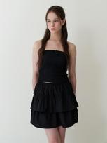 Kinder Baby Baby Ribbon Tube Top - Black Black/Free