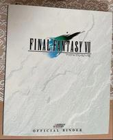 Final Fantasy VII Carddass Masters Complete Set 140 Cards Bandai Binder