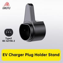 EV Car Charging Gun Holder Brand GWUYU GB-T20234/Type1/Type2/for Tesla-TZ20 Plug EV Charging Adapter Pile Cable Hook Hanger Type2 Standard