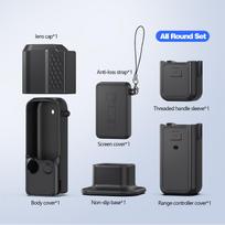 Macaron Color Silicone Protective Case for DJI Osmo Pocket 4, Anti-Scratch Full Cover Camera Accessories Film and Music juoda