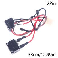 Greitas įkrovimas 2/3 kontaktų lizdas vaikiškiems elektriniams automobiliams, 6V 12V 24V transporto priemonėms A1 gray