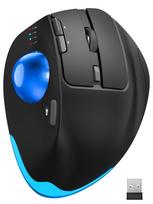 TedGem Wireless Trackball Mouse Blue (with Ball)