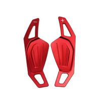Shifter Paddles For Skoda ENYAQ iV Octavia Scout RS VRS A8 MK4 Karoq Kodiaq 2021 Sportline Car Steering Wheel DSG Gear Extension 2x red