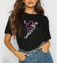 Westlife Tshirt Womens Tour 2026 Fashion You Raise Me Up I Love Westlife S